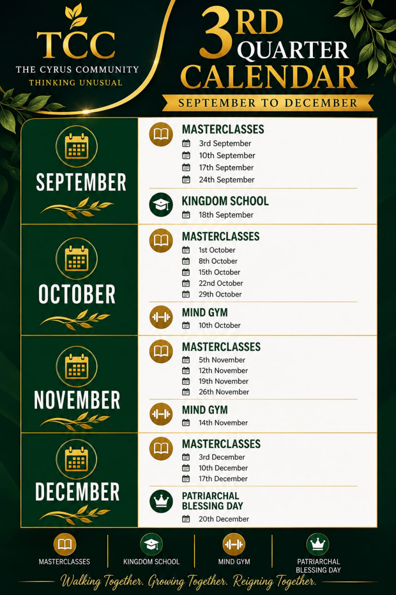 Business Unusual Sept '26 Events